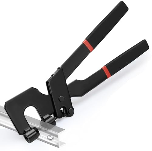 ELNLE Pinza di collegamento per profili per cartongesso, pinza composita, per cartongesso, dimensioni del timbro, 0,5 mm, lunghezza totale 305 mm, per profili metallici nel muro a secco