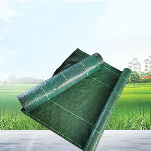 HGOuhK Membrana de malezas Membrana de Control de malezas, Revestimiento de jardín, Tela de Control, geotextil, Cubierta de Suelo Transpirable Tejido de Control de malezas(0.61x12m/2x40ft)