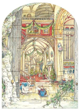Midwinter Preparations Christmas Advent Calendar | Traditional Christmas Picture Advent Calendar | Midwinter Secrets at the Old Oak Palace