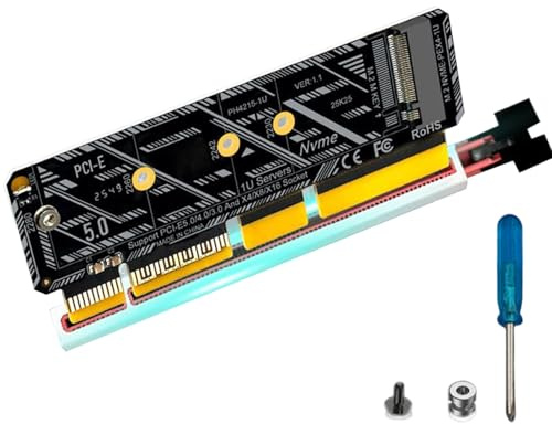 FVPKYUR Schede Interne con Porte USB per Computer | Adattatore da 64 Gigabit al secondo | Scheda di Espansione PCIe Interna | Per PC Desktop Cavo Dati Controller Postazione Di Rete E Lavoro