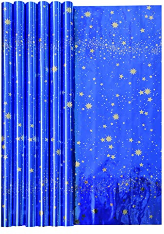 Clairefontaine 278099C - Un rouleau de papier Ciel Etoilé 1m50x0m70 60g