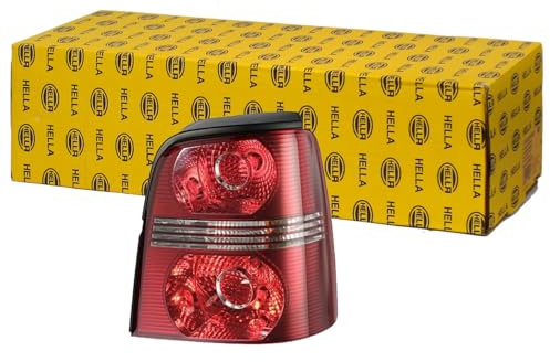 HELLA 2SK 009 477-051 Rückleuchte - glasklar/rot - VW Touran (1T1, 1T2) | Kompatibel mit: VW TOURAN