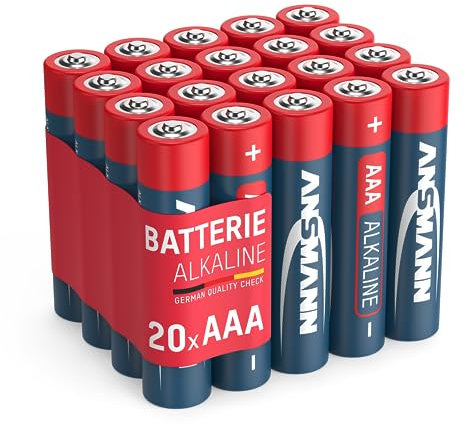 ANSMANN Alkaline Batterie RED, Micro AAA, 20er Blister