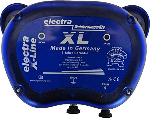Electra X-Line XL Elektrozaungerät - 12V und 230V Kombigerät für den Weidezaun
