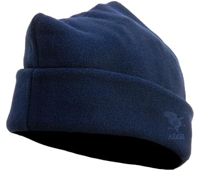OUTLET MILITARY Cappello 3 Punti in Pile Antipilling Blu Navy