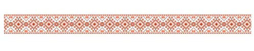 Ursus 590500133 - Masking Tape Bordüre 3, ca. 15 mm x 10 m, Klebeband aus Reispapier, einseitig bedruckt, Lösungsmittel- und säurefrei, ideal für Kartengestaltung und Scrapbooking