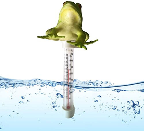 Gesuter Schwimmendes Pool Thermometer, Kabellose Wassertemperatur, Pool Thermometer, Lustiges Schwimmbad Thermometer, Leicht Ablesbar Für Wassertemperatur