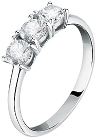 Morellato Tesori damring i 925 silver, zirkonia – SAIW122016, Återvunnet 925 silver, Kubisk zirkonia