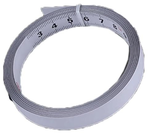 DUddTTW 1-5m Tape Measure Self Adhesive Tape Measurer Metric Scale Stainless Steel Measure Tape Viscous Scale Measuring Tapes
