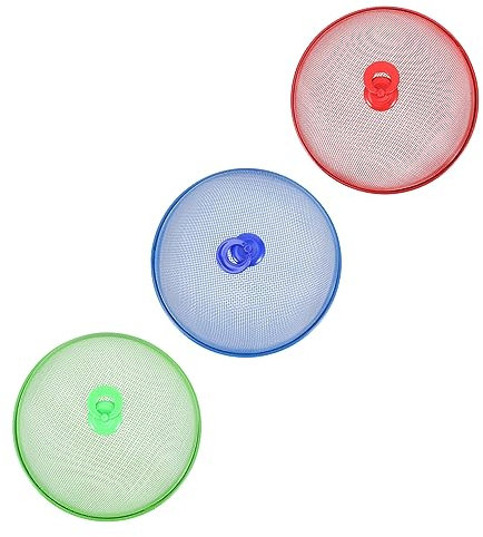 CONGARTENO 6 Pcs Couvercle Alimentaire Rond Tente Alimentaire Dégivreur Fromage Cloche Pique- Accessoires Plaque Extérieur Maille Écran Couvercle Filet Alimentaire Tente pour