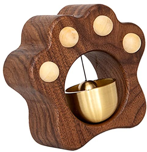 SEWOART Ladenhüterglocke Aus Holz Türglöckchen Zum Aufhängen Türdekor Für Laden Türklingel Als Windglocke Dekorative Ladenglocke