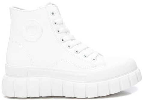 REFRESH - Zapatilla Mujer Blanco - Calzado Cómodo y Versátil - Moda casual - Modelo 17235903 (Talla 39)