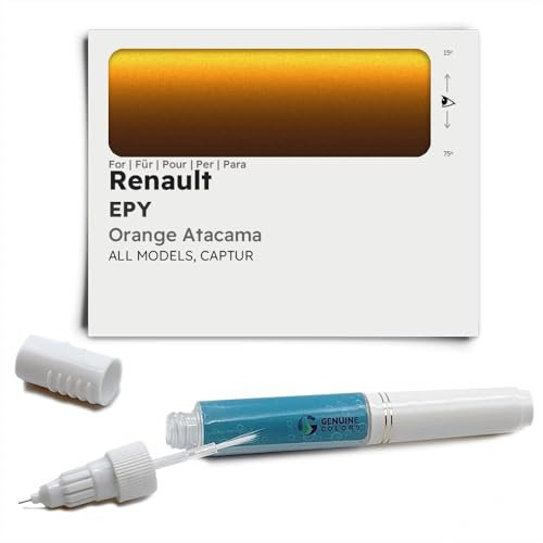 Genuine Colors Matita a vernice arancione ATACAMA EPY compatibile/ricambio per Renault Orange