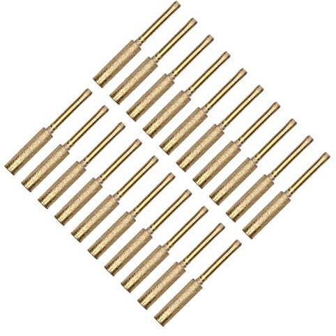 20Pcs Chainsaw Sharpener Burr - HighQuality Grinding Head Rotating File for Chain Saw - Suitable for 7/32 Inch Wheel and Various Chainsaw Chains (5.5mm)