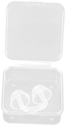 Kisangel Clip De Nez pour Garçon Fille Pince-Nez Transparent De Natation Sécurité Et Confort Facile à Porter Utiliser