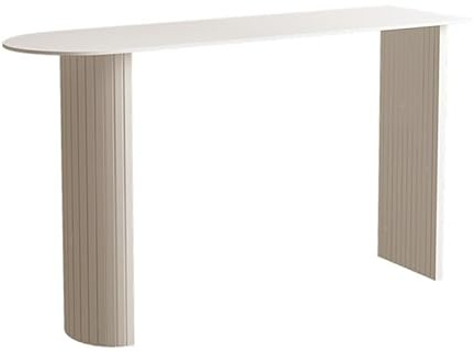 XLIHAWY Extra Langer Konsolentisch, Landhausstil Holz Sofatisch Hinter Der Couch, Schmaler Eingangsbereich Akzenttisch Für Wohnzimmer(160x40x105cm)