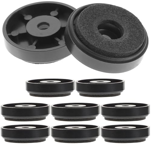 Toddmomy 10pcs 30x8mm Speaker Isolation Feet Pads Foam Speaker Vibration Absorber Base Mat for Amplifier and Turntable Floor Protection