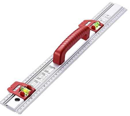 Picture Hanging Tool with Ruler, Wall Marker Level for Mirror Placement | Built-in measuring ruler, level bubble, precise wall marking, for mirrors, pictures, clocks, galleries, home decor