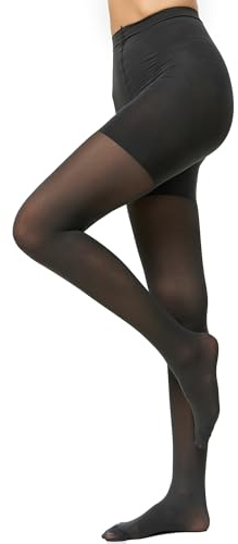 Nur Die Bauch-Beine-Po 20 DEN Shaping-Strumpfhose formt Bauch, Oberschenkel & Po transparente matte Feinstrumpfhose breiter Komfortbund Damen
