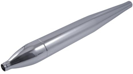 2EXTREME Auspuff 70x32mm passend für Zündapp Mofa und Mopeds kompatibel zb. für GTS 50, CS50, C50 Sport