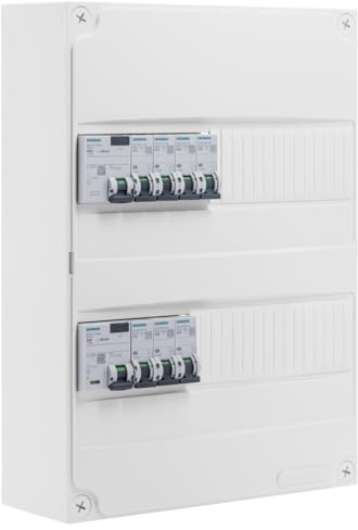SIEMENS - Tableau Électrique Pré-Équipé 2 Rangées - 26 Modules