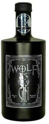 Wolf Gin Original | ausgezeichneter Premium Gin | Mit verschiedenen Botanicals | Regional und Weltklasse | 42,5% | 500ML