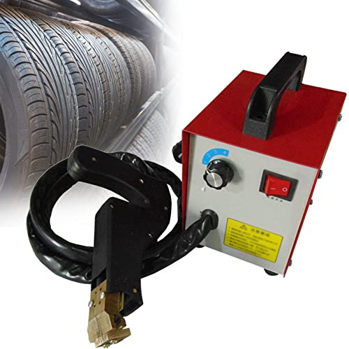 USEBEM Outil De Rainurage De Pneu,Coupe-Rainure De Pneu en Fer,Machine Chauffante pour Rainurage De Pneu pour Tout Pneu,avec SystèMe De Chauffage De Lame,Rainurage De Pneu De Type U Et V Robuste
