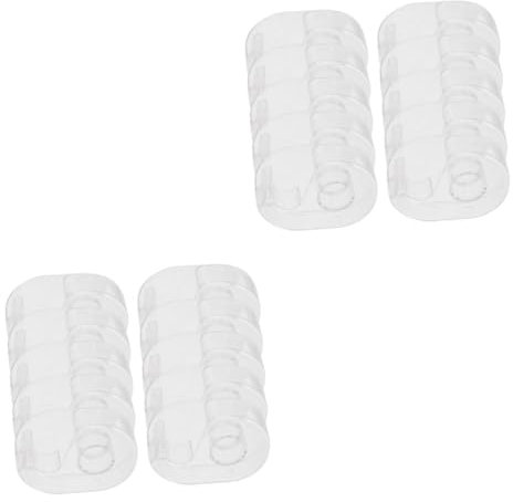 Operitacx 20stücke Teiliges Transparenter Klebebandabroller Praktischer Tape Cutter Für Washi-tape Für Büro Und -projekte Langlebig Und Einfach Zu Bedienen Sichtlagerung Für Schnelles