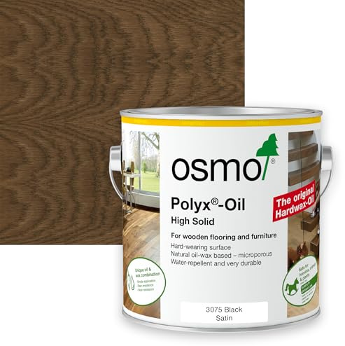 Osmo Polyx Oil Original, Satin Finish (2.5l, 3075 Black)