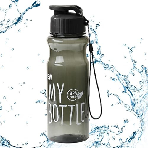 Sports Water Bottle - Gym Water Bottle,Large Capacity Water Bottle For Daily Drinking,500ml Sport Water Bottle, Cycling Water Bottle, Portable Safe Sports Water Bottle With Good Sealing For Outdoor