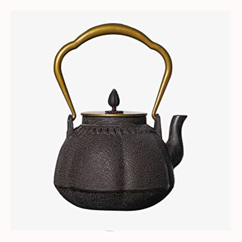 Teiera Bollitore, Teiera in Ghisa, Bollitore for il Tè, Teiera in Ghisa con Infusore in Acciaio Inox for Preparare un Ottimo Tè | Bollitore in Stile Giapponese