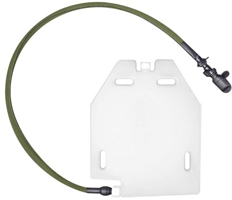 Tactical Trinkblasen, Wasserstoffspeicher 1,5L Trinkflaschen Aufbewahrungskoffer, Trinkflaschen Wasserbeutel mit Verstellbarem Wasserauslassschalter zum Wandern, Radfahren, Klettern, Radfahren