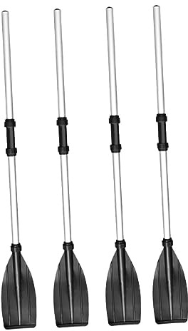 MAGICLULU 2 Paires Pagaie de Kayak Bateau Rames de Bateau Canoë Flottantes et Détachables pour Kayak à Pagaie