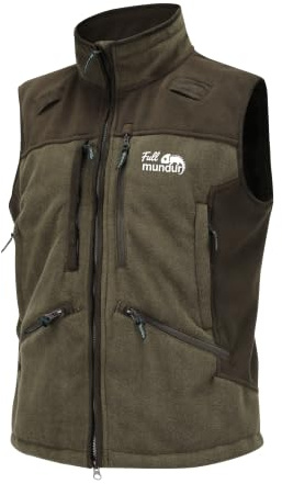 Full mundur Jagdweste Fleeceweste Taktische weste top für Herren Windstop | Orange Camo Fleece Weste winddicht wasserdicht leise Jagd