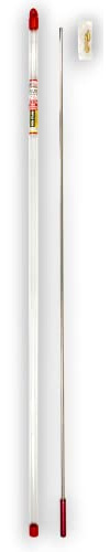 Pro-Shot 50 Rifle Rod: .30 Cal/.338 Cal Micro-Polished Stainless Gun Cleaning Rod, Hunting Gear Essential for Gun Cleaning, Includes Brass Patch Holder, Gun Cleaner Tool, Made in USA