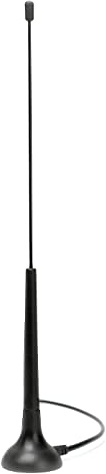 Alda PQ Antenne mit Magnet Standfuß für 3G (UMTS), WiFi (WLAN) & Bluetooth, HSDPA, 2G (GSM), ISM, AMPS, DCS, PCS, mit SMA/M Stecker und 5m Anschluss- Kabel mit 5 dBi Verstärkung Gewinn