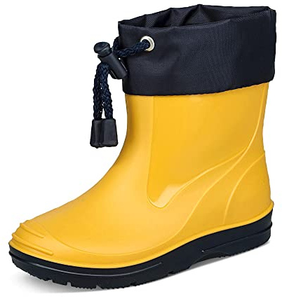 Beck Unisex Kinder Basic Gummistiefel, Gelb, 24 EU