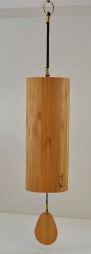 Koshi Klangspiel Aria, aus Bambusholz, 135g schwer, 16.5cm hoch, 6.3cm Durchmesser, Originalverpackung