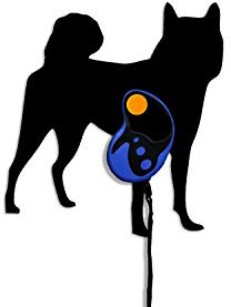 Shikoku Hund - Custom Name Hundeleine - Wandhaken