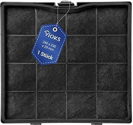 VIOKS Kohlefilter Dunstabzugshaube Ersatz für Hotpoint 484000008779 CHF 007