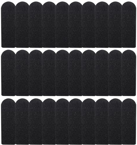 VEGCOO - 60 almohadillas de repuesto para limas de pies de acero inoxidable y pedicura, removedor de callos para piel muerta, almohadillas profesionales