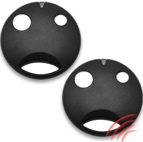 Apriporta da garage con telecomando 433,92 MHz, ricambio per SM2 SM4, 433 MHz, rolling codice, telecomando universale, 2 pezzi