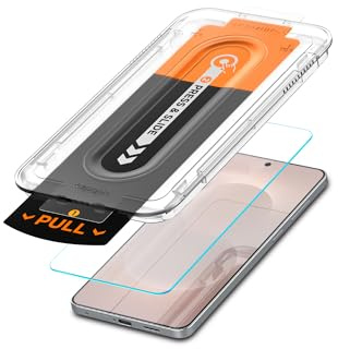 Spigen EZ Fit Pro Schutzfolie [2 Stück] für Samsung Galaxy S25 Edge | Gehärtetes Glas, inkl. Installationskit, Kristallklar, Kratzfest, Hüllenfreundlich, 9H Härte Folie