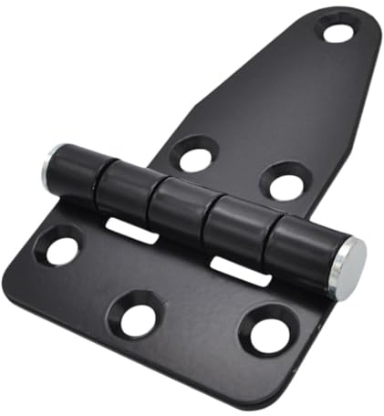 iplusmile Scharnier und Automatisierungsanlagen für Industrielle Gehäuse T-förmiges aus Edelstahl Schwerlastig und Installieren Schwarz mit T-design Maße