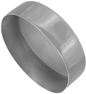 sourcing map 180mm(7) Rubber End Caps Round Vinyl Plug Dark Gray, 50mm H | Insert Plastic End Caps for Tubing, Fence, Pipe Post, Furniture, Railing