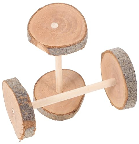 SEWACC 2 Stück-Pack Katzenspielzeug aus Silberrebe Holz für Katzen und Katzenwelpen zur Zahnreinigung und Verhinderung von Zerstörerischem Verhalten Zufälliger Stil