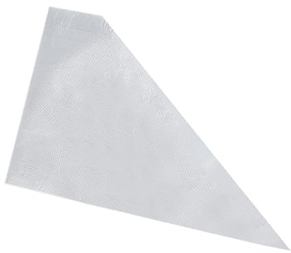 HUSHUI 100 St Engångsspritspåsar, Förtjockade, Giftfria Kakdekoreringsverktyg för Hembakning med Halkskyddsdesign (Stor Storlek 22x33x37cm)