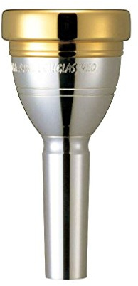 Yamaha YAC YEO Signature Series Douglas Yeo Bass Trombone Mouthpiece with Gold-Plated Rim/Cup