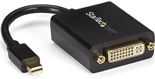 StarTech.com Adattatore da Mini DispalyPort a DVI, Convertitore da Mini DP a DVI-D, Video 1080p, VESA, Da mDP o Thunderbolt 1/2 a Monitor DVI, Dongle da mDP 1.2 a DVI Single-Link, MDP2DVI