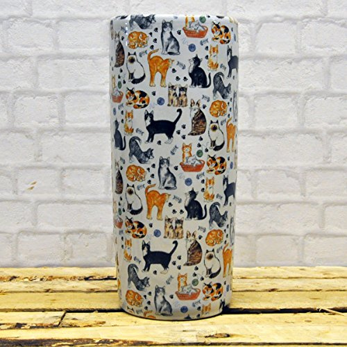 M S L Assorted Cat Breeds Design Umbrella Stand